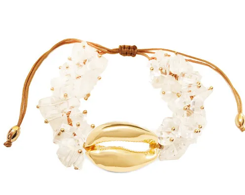 Boho pulseira feminina, натуральный большой пука, каури, ракушка, браслет, браслеты для женщин, подарок, бижутерия, богемные браслеты, браслеты - Окраска металла: 8