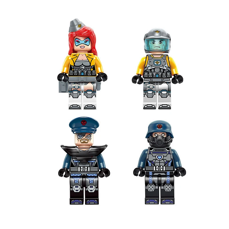 399 шт. детские строительные блоки игрушки Legoingly city Technology Эра лазерная пушка