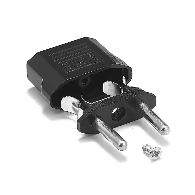10pcs EU European Plug Power Adapter US To Euro Travel AC Converter Electrical Outlet Socket | Обустройство дома
