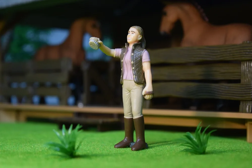 

pvc figure model / toy stable girl