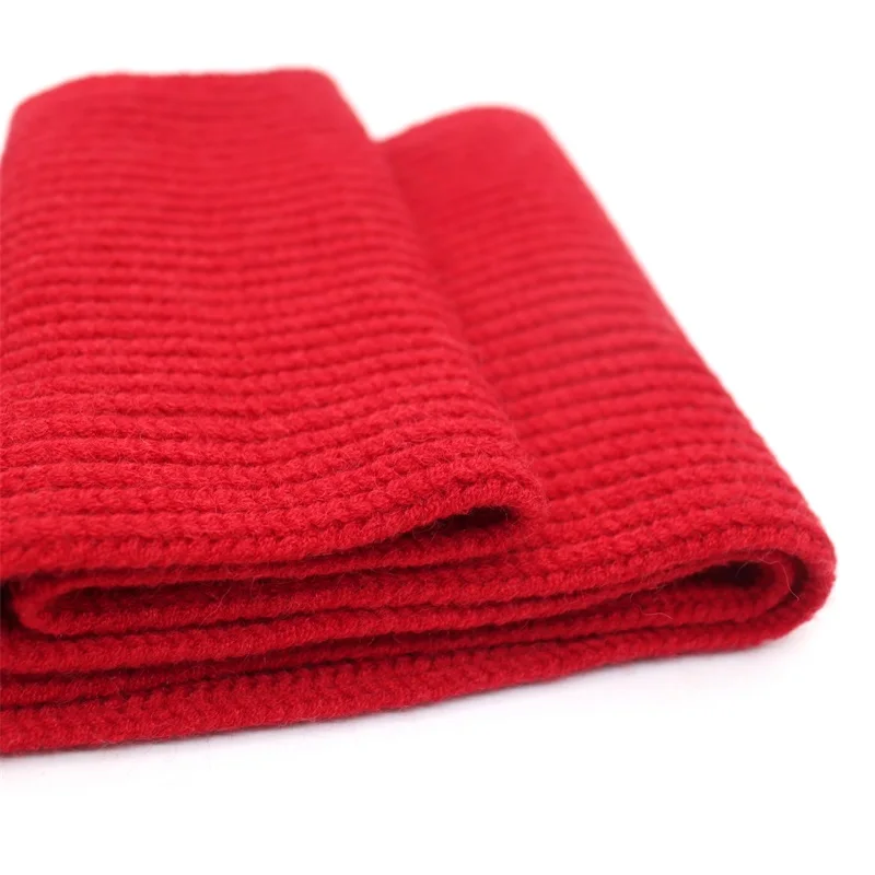 Новинка 2018 года Детский шарф из вязаной шерсти мягкие теплые шарфы для мальчиков