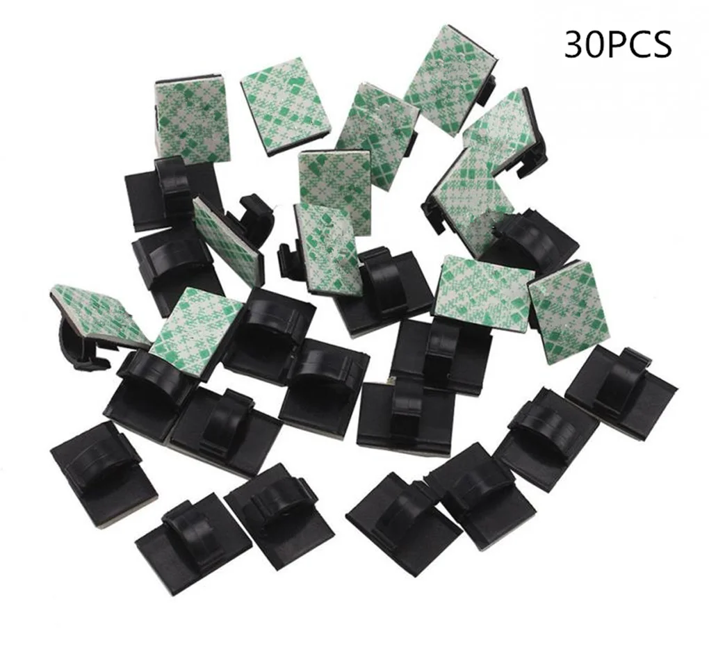 30 шт. Автомобильная вспомогательная паста зажим сумка для хранения провода