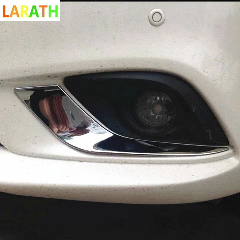 2 шт. хромированные насветильник ДКИ на переднюю и нижнюю фары автомобиля для Mazda 6