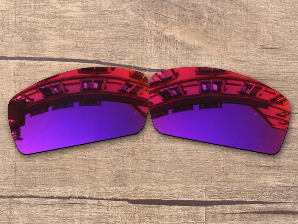 Vonxyz Midnight Mirror Polarized Replacement Lenses for-Oakley Canteen 2006 Frame