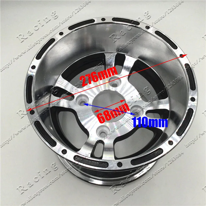 ATV 10 дюймовые задние колеса из алюминиевого сплава диски &quotx 8 Quad китайские