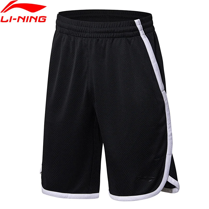 Li Ning спортивные мужские шорты для занятия баскетболом 100% полиэстер Slim Fit
