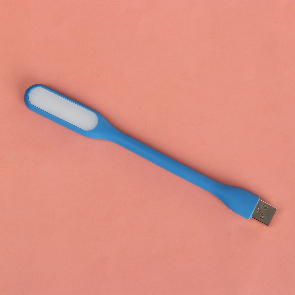 1 шт. гибкий мини USB светодиодный светильник лампа для чтения для компьютера ноутбук яркие аксессуары для ноутбуков