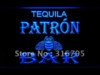 475 bar patron tequila led neon light signs with onoff switch 20 colors 5 sizes to choose
