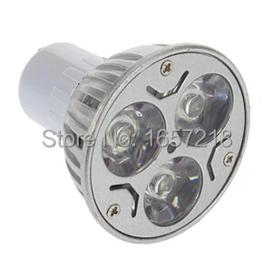 Фото Высококачественные светодиодные лампы GU10 E27 3X1W Epistar Chip 220V с регулируемой яркостью Высококачественные светодиодные лампы GU10 E27 3X1W Epistar Chip 220V с регулируемой яркостью