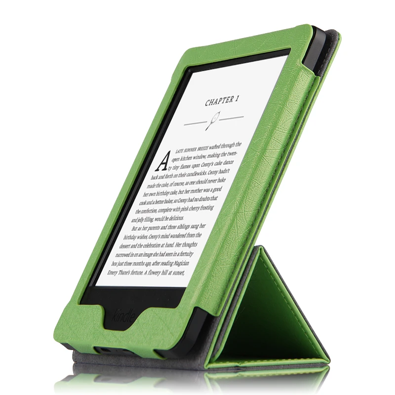 Чехол-подставка из искусственной кожи для Amazon new kindle 7 7-го поколения " дюймовый читатель электронных книг Защитная крышка wp63gw