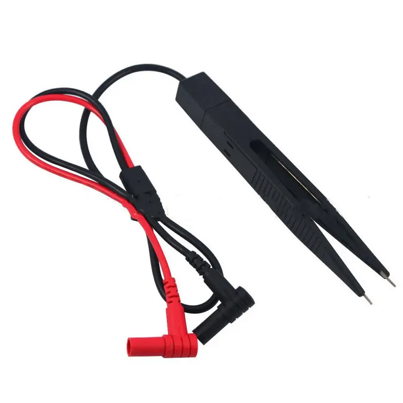 Alligator Chip Test Leads Component LCR Testing Tool Multimeter Tester Meter Pen Probe Lead Tweezers | Инструменты