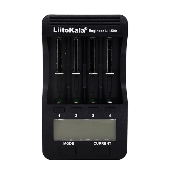 Liitokala lii-500 ЖК-дисплей Дисплей 18650 Батарея Зарядное устройство lii500 для 18650 17500 26650 1634014500 AA AAA Ni-MH Перезаряжаемые Батарея