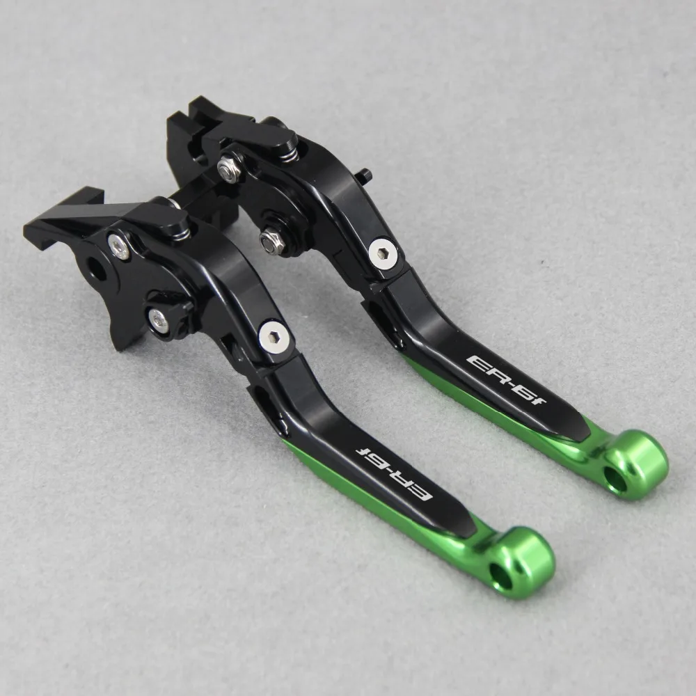 CNC раздвижной, складной мотоцикл сцепные рычаги для Kawasaki ER-6F ER6F 2009- ER6 F 2013 2012 2011 2010