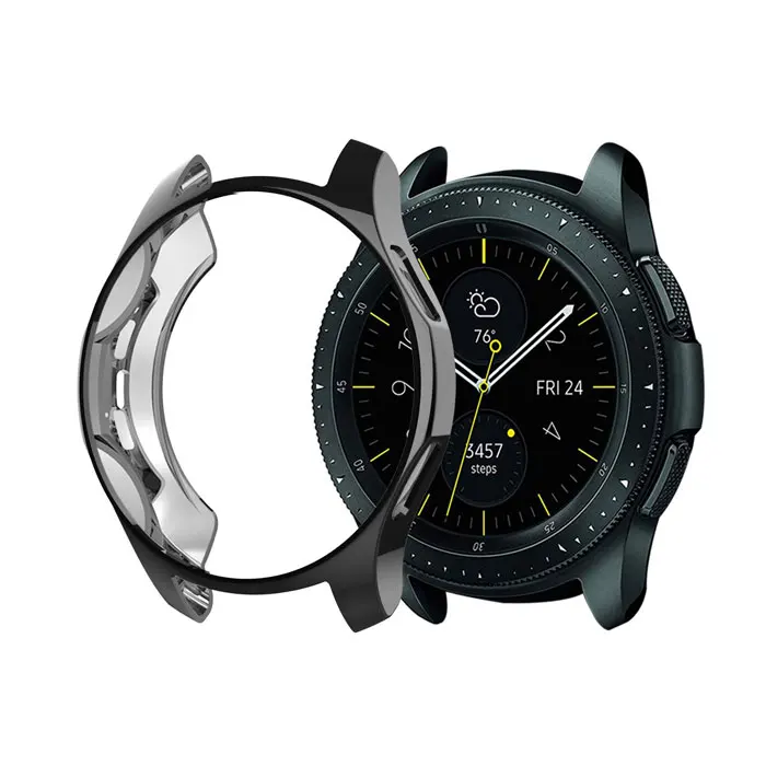 Чехол для часов для samsung gear S3 Frontier Galaxy Watch 46 мм/42 мм, покрытие из ТПУ, универсальная защитная оболочка, аксессуары для часов