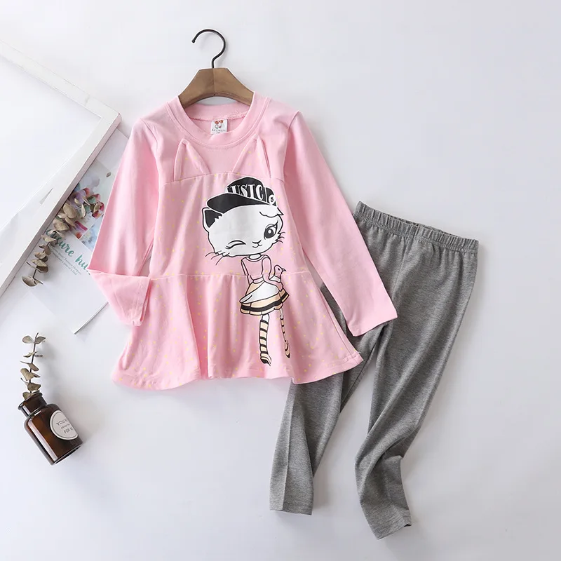 Комплекты одежды для девочек коллекция 2020 года сезон весна-осень детская одежда