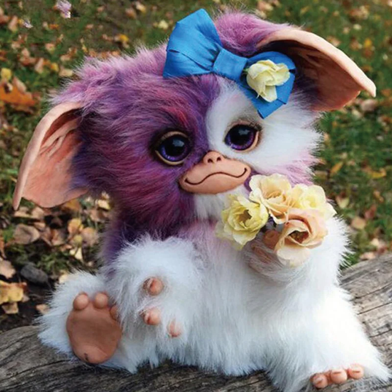 Алмазная картина Gremlins с большими ушами обезьяна полная квадратная круглая