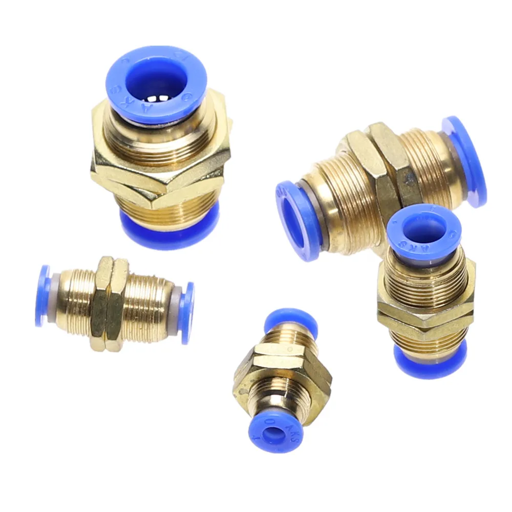PM-4 6 8 10 12 мм(5/3" 1/4" 5/1" 3/8" 1/") Пневматическая перегородка прямой толчок в быстроразъемный соединитель соединение