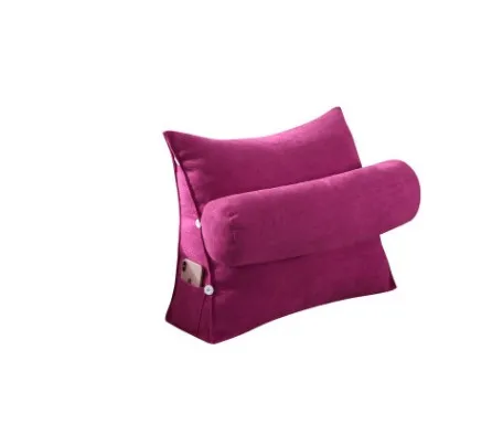 

Back Support Bedside Cushion Backrest Seat Cushion Comfort Fip Pillow Cervical Home Decor Chair Cushion Home Decoration 50KD007