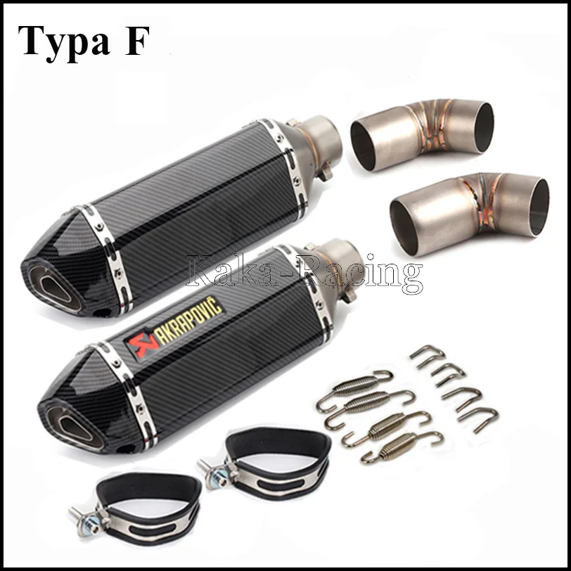 Выхлопная система мотоцикла Akrapovic глушитель выхлопная труба среднего канала