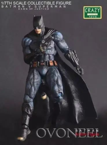 1:7 Crazy Toys DC Comic Batman V Superman Burce Wayne 10'' 1/7 PVC Anime Action Figure Model Collection Kids Toy Gift With Box | - Фото №1