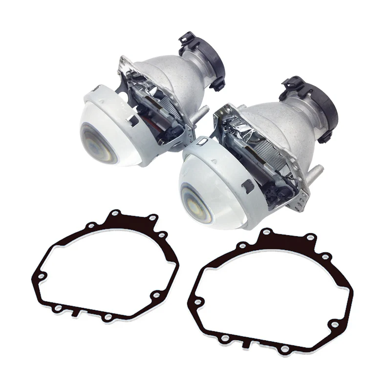 lens and bracket TAOCHIS автомобильный Стайлинг Переходная рамка адаптер Hella 3R G5 объектив проектора модифицированный кронштейн для KIA MAGENTIS II 2005-2010 - Цвет: lens and bracket