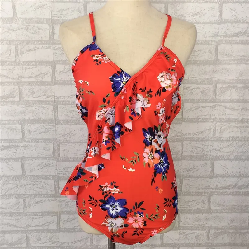 Цельный купальный костюм 2019 сексуальная одежда для плавания с перекрестной