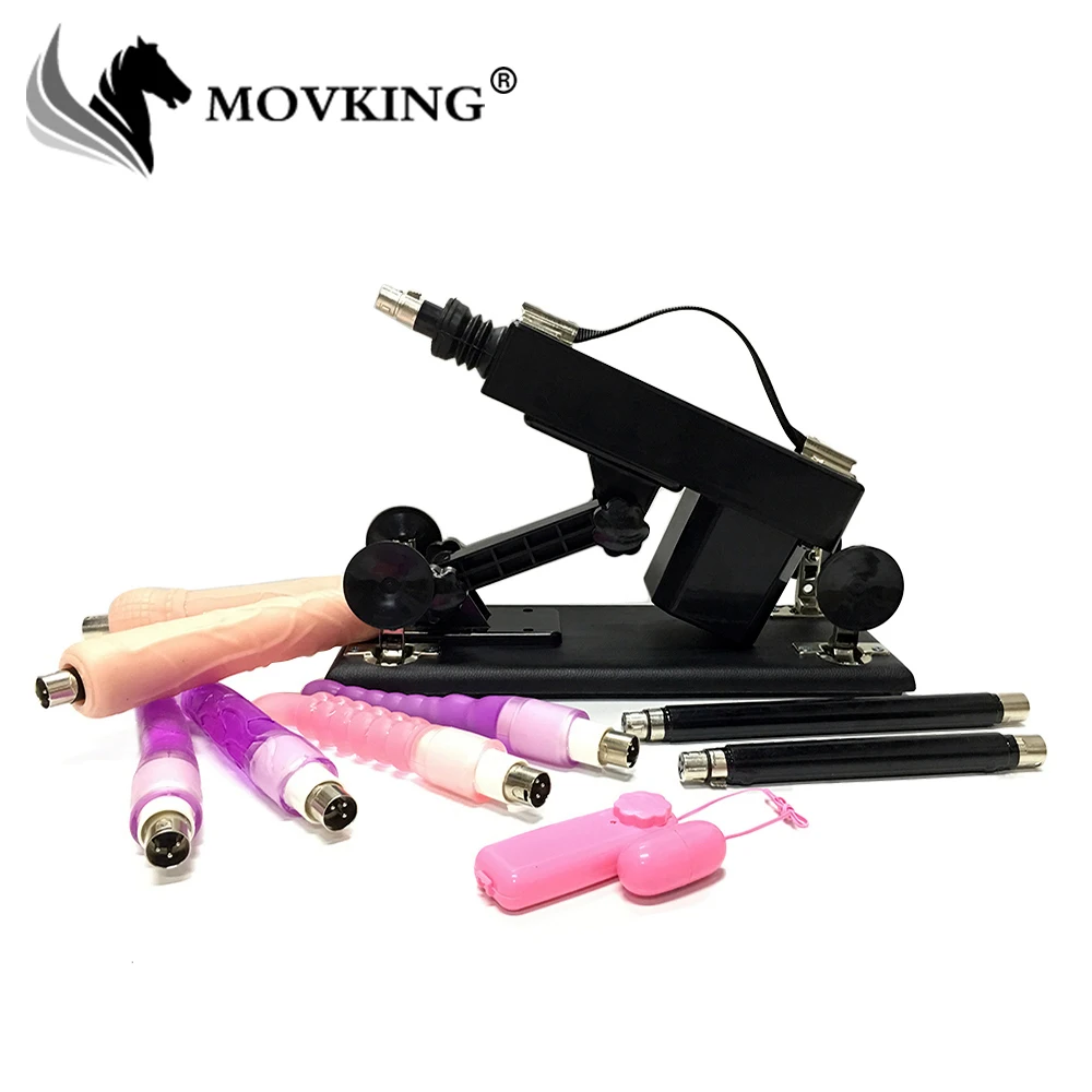 MOVKING Sex Machine для женщин с 6 фаллоимитаторами автоматические выдавливающие секс