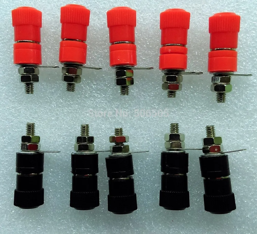 4 мм разъем банана гнездо блок питания переплет пост 10 шт|socket 4mm|socket powerpost sockets |