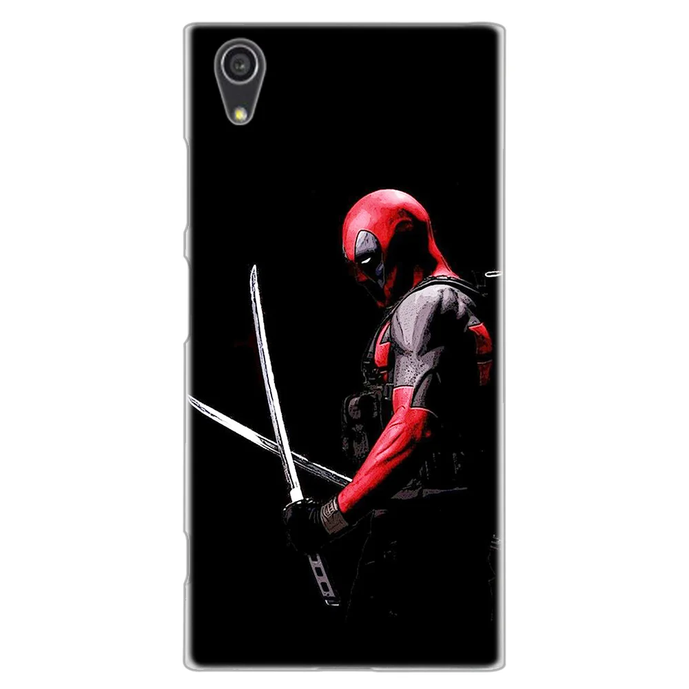 Модный чехол MLLSE Marvel Hero Deadpool для sony Xperia X XA XA1 XA2 Plus XA3 XZ XZ1 XZ2 XZ3 XZ4 Compact L1 L2 L3