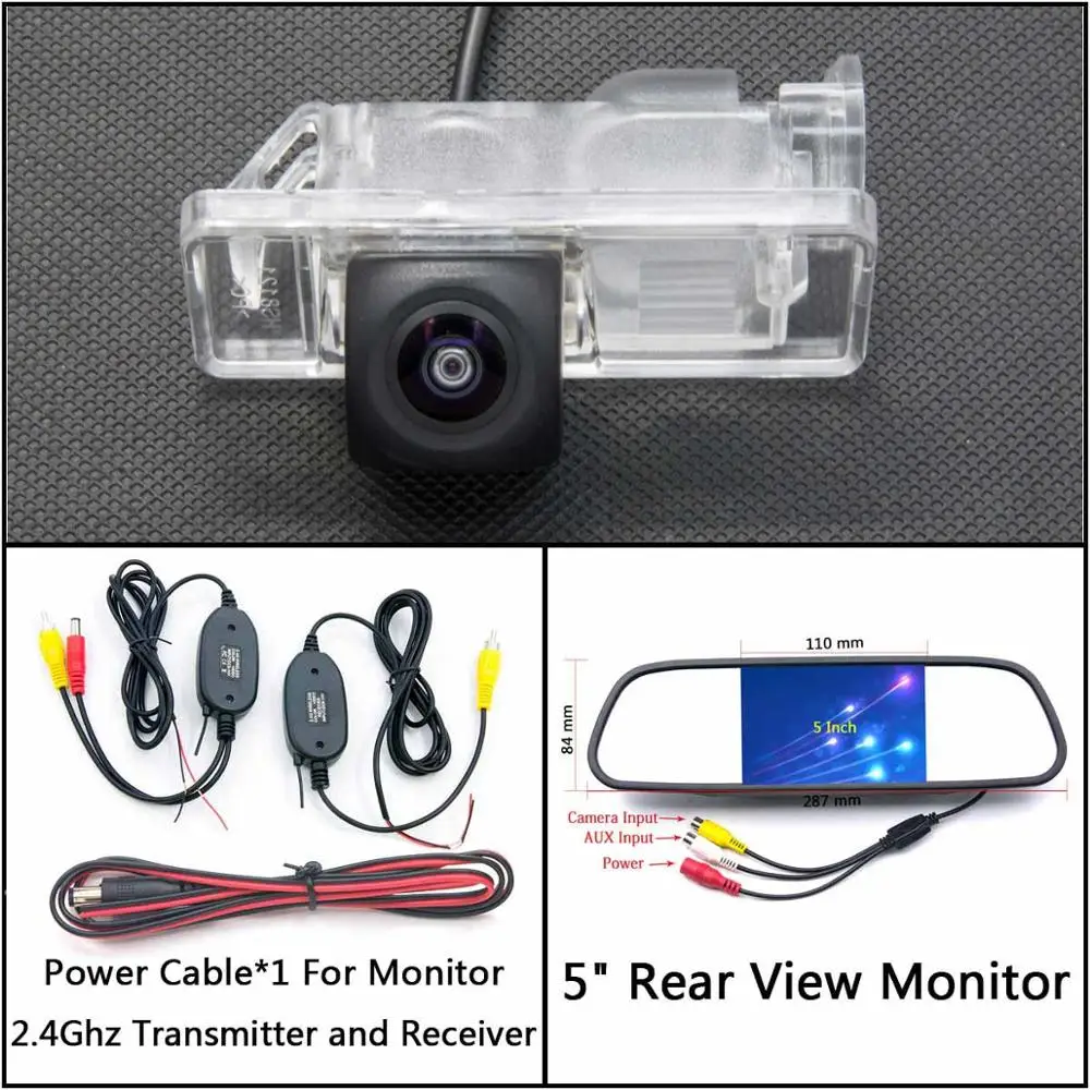 C Wireless 5 inch M 175 градусов HD резервная камера заднего вида для Mercedes Benz B Class Vito Viano Sprinter Для VW Crafter 2006~ автомобильный монитор - Название цвета: C Wireless 5 inch M