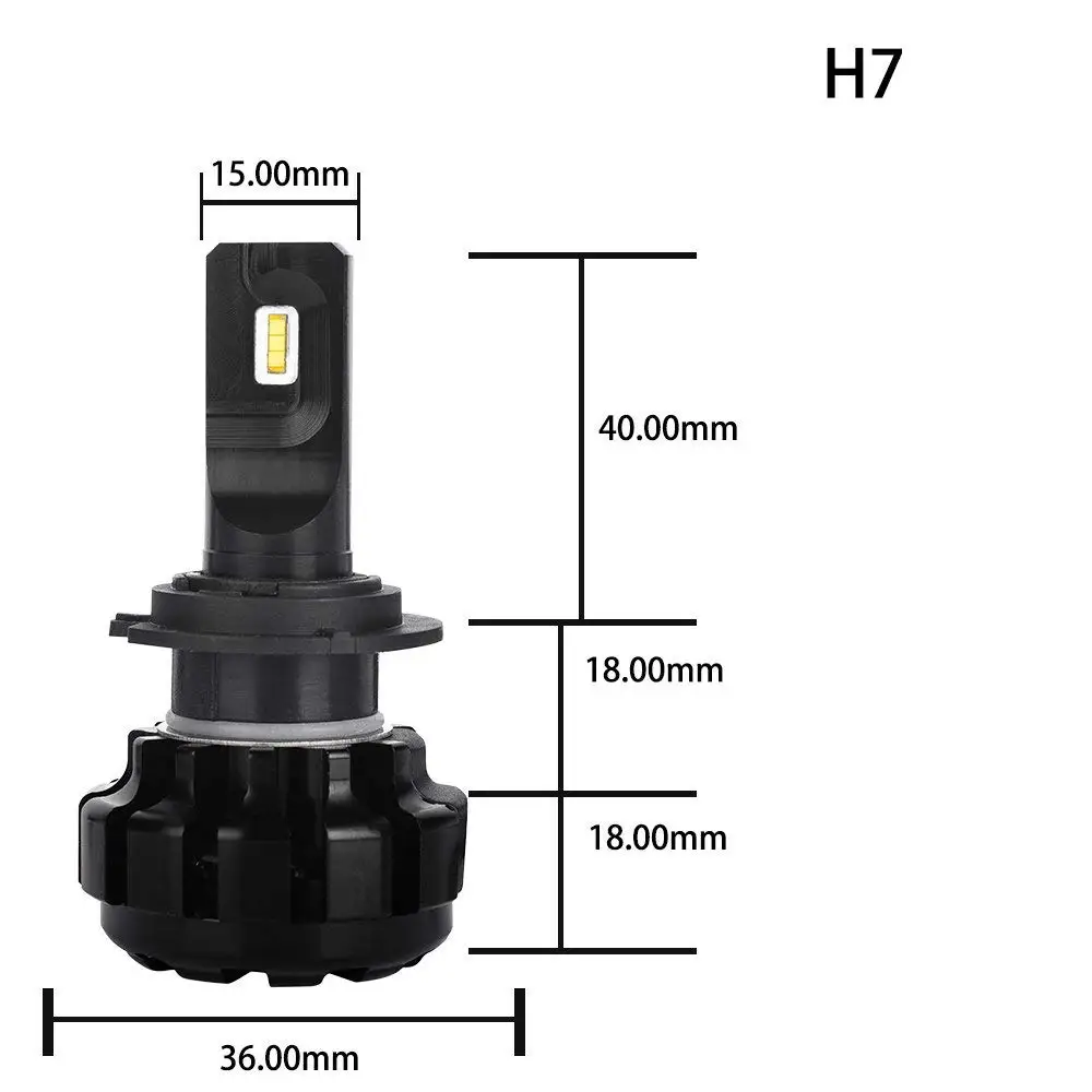 60 Вт 12000 люмен H4 HB2 9003 CREE светодиодный чип высокой Высокий/Низкий Луч фары лампы