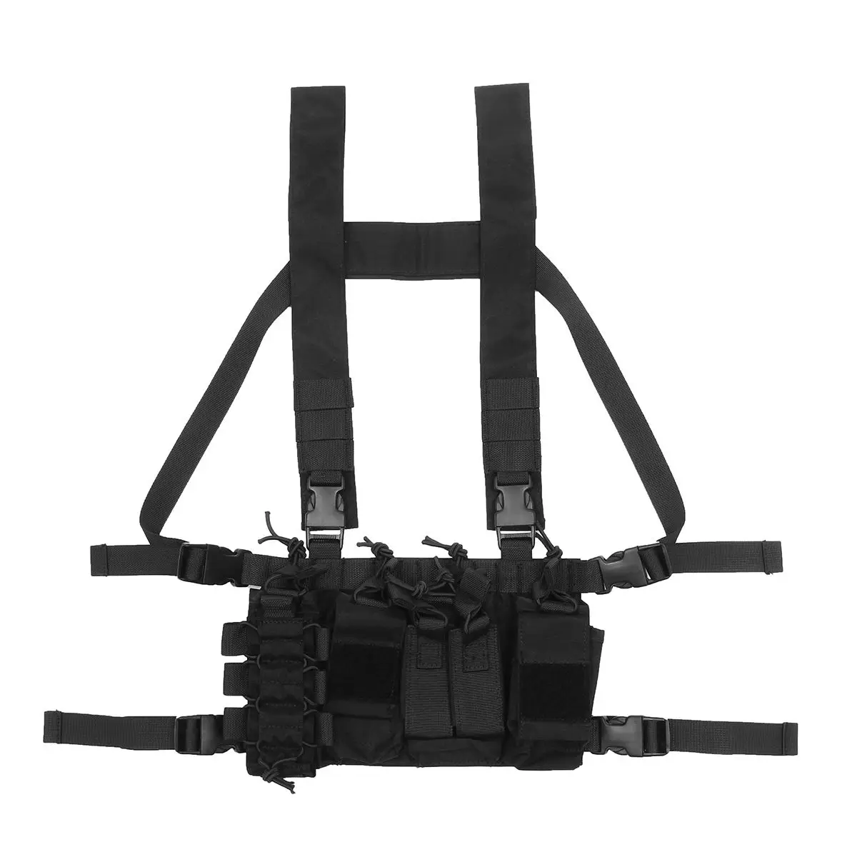 Black 52x65 см нейлоновая легкая нагрудная Установка микро боевое шасси тактический жилет Универсальный нагрудная установка охотничий жилет с 2 цветами - Цвет: Black