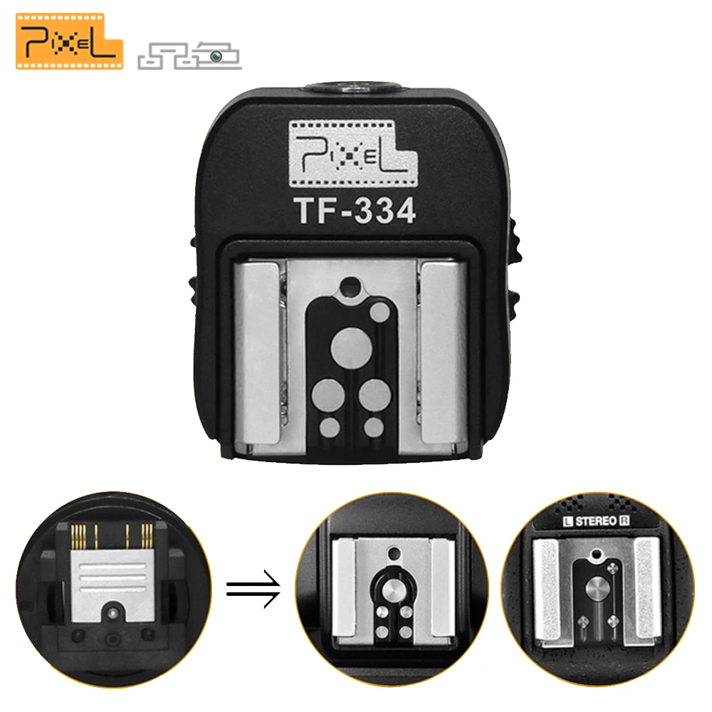 Pixel TF-334 Mi hot shoes адаптер для преобразования камеры sony A7 A7S A7SII A7R A7RII A7II для Canon Nikon Yongnuo Flash Speedlite