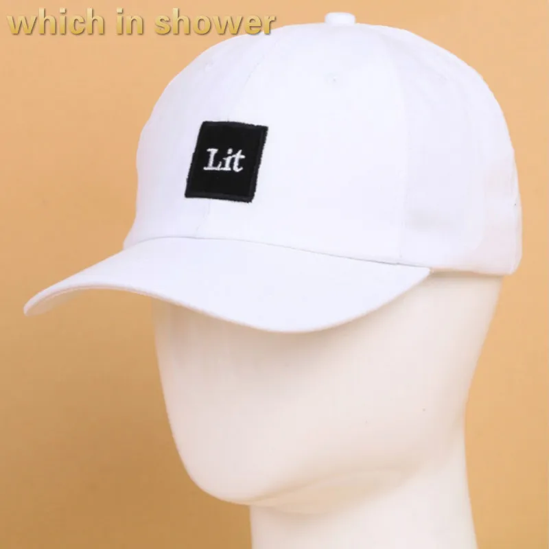 Женская и мужская хлопковая бейсболка в стиле хип хоп с буквенным принтом