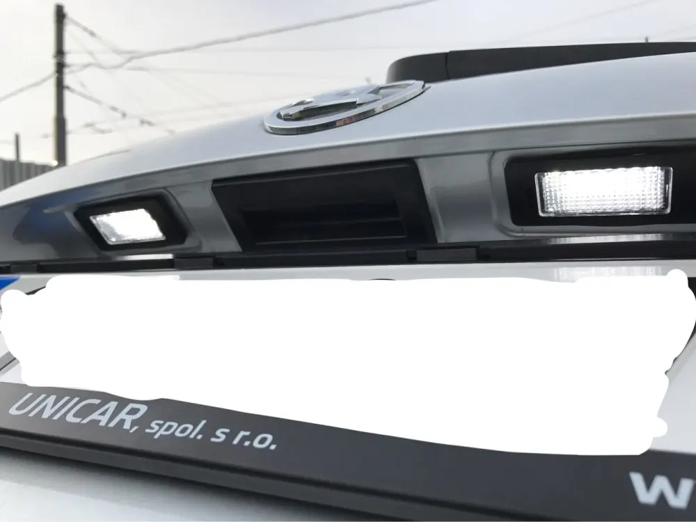 2 шт. 24SMD светодиодный номерной знак светильник подходит для VW Golf 6 7 Вариант ЭОС