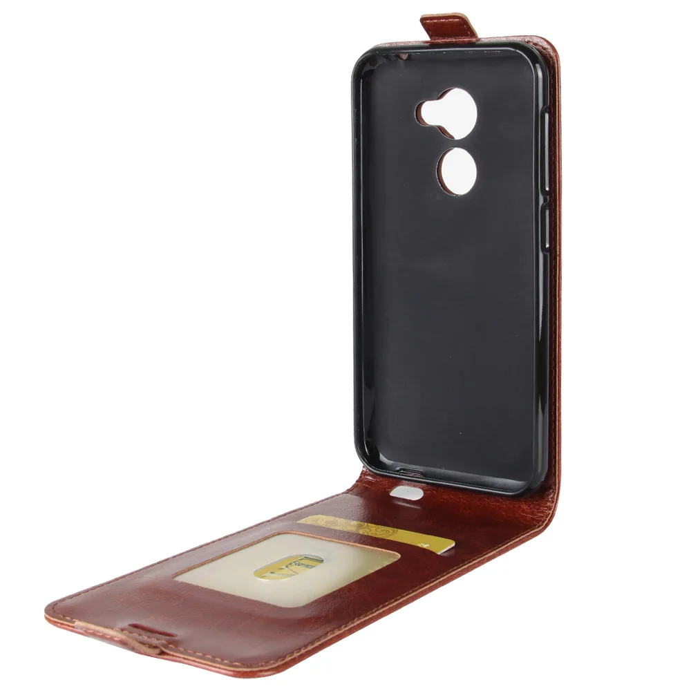 HUDOSSEN для Vodafone Smart N8 VFD610 чехол Роскошный флип пу кожа силикон задняя крышка