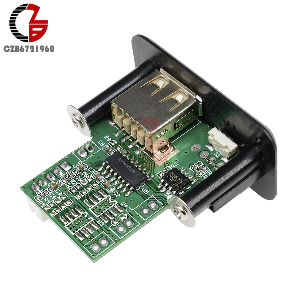 5 в 12 В мини MP3 WAV WMA плеер декодер доска с USB TF ИК без потерь декодирования доска аудио модуль для автомобиля Авто