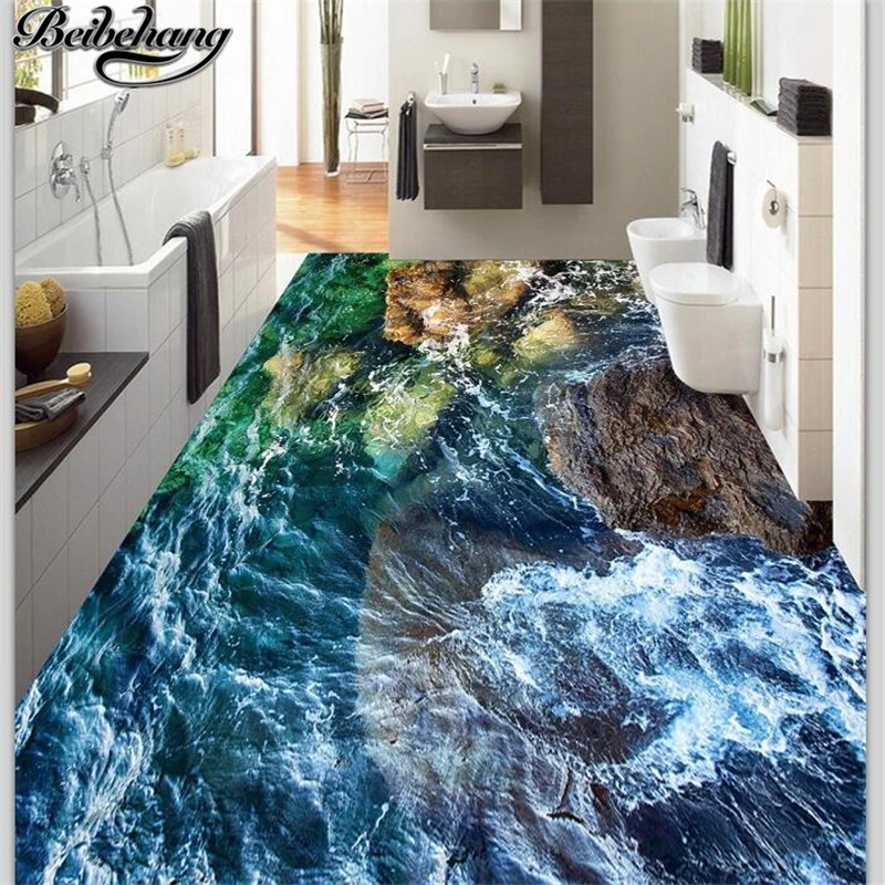 3D 3d напольная плитка для гостиной и ванной комнаты|3d flooring|custom floorsstone living room |
