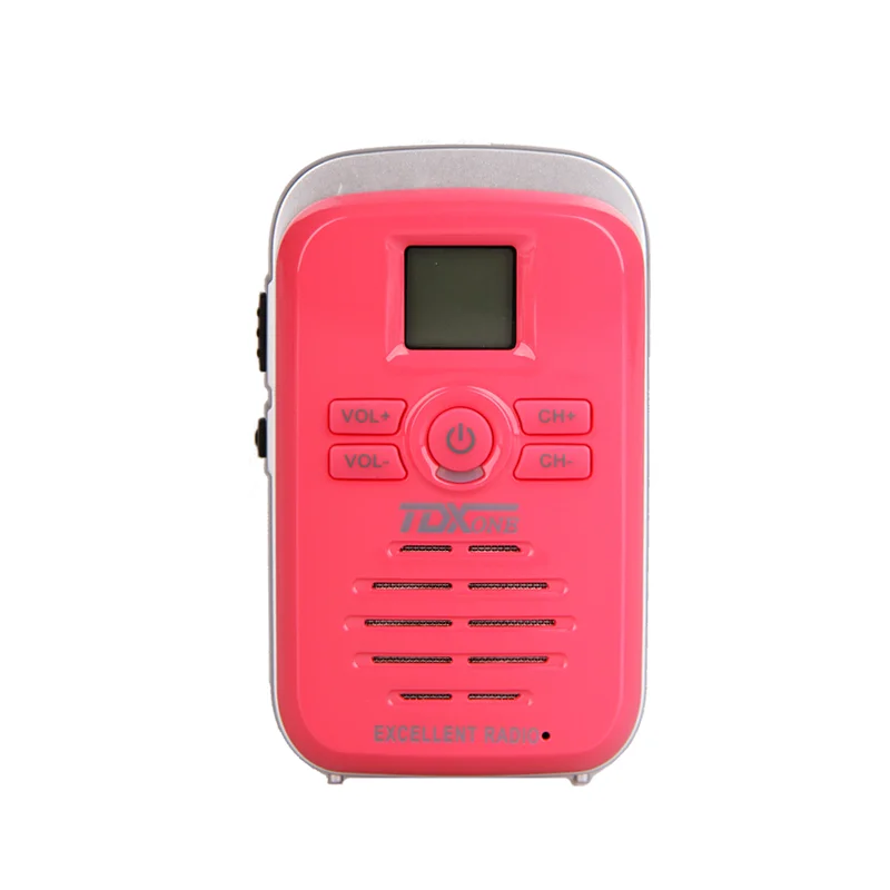 TDXONE TD-Q3 Mini Two-Way Radio Portable Ham Radio kids Walkie Talkie Colorful Interphone Toy