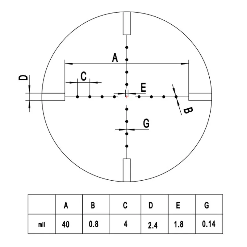 Visionking 1-8x26 прицел для винтовки с первым фокусным плоскостью Mil-Dot точный охотничий прицел с 11 мм монтажными кольцами
