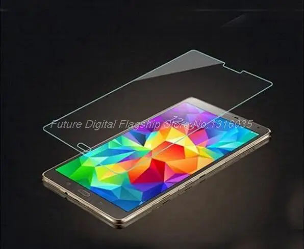 2 шт. высококачественное закаленное стекло для защиты экрана планшета Samsung Galaxy Tab S