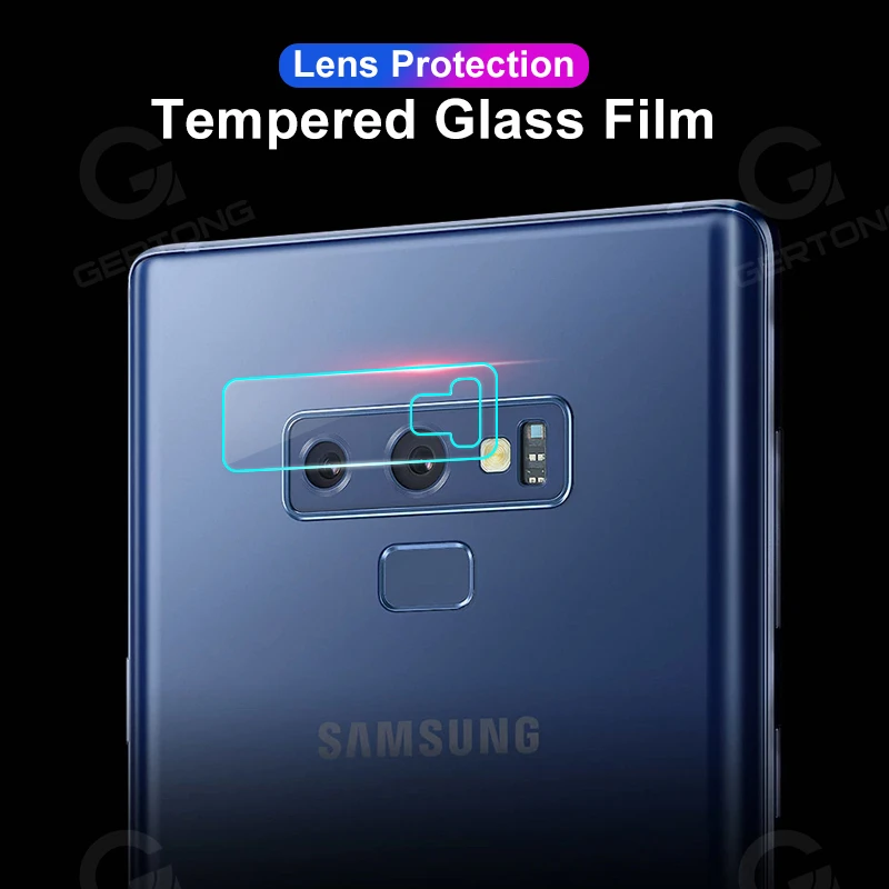 2 шт. стеклянная пленка для камеры Samsung Galaxy Note 9 8 задняя крышка объектива