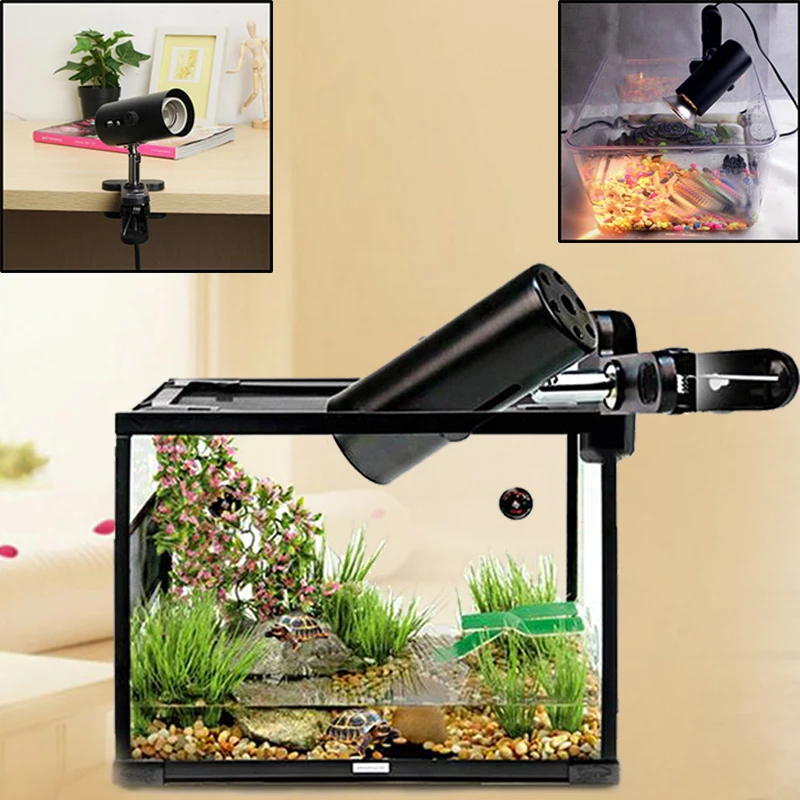 Керамическая Тепловая ультрафиолетовая лампочка держатель лампы Зажим для