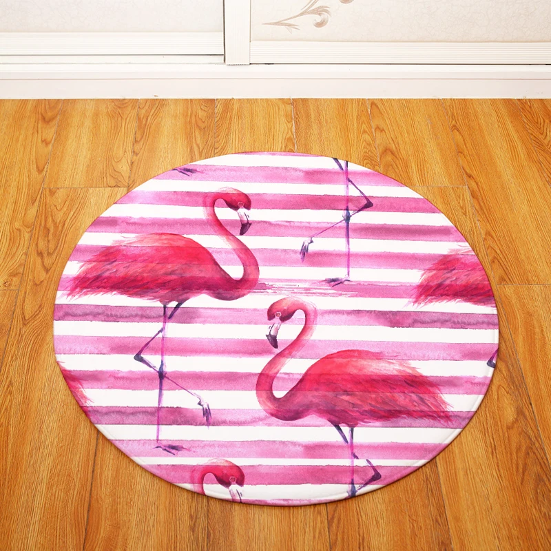 Фламинго круглый ковер детская игровая палатка тренажерный зал спальня