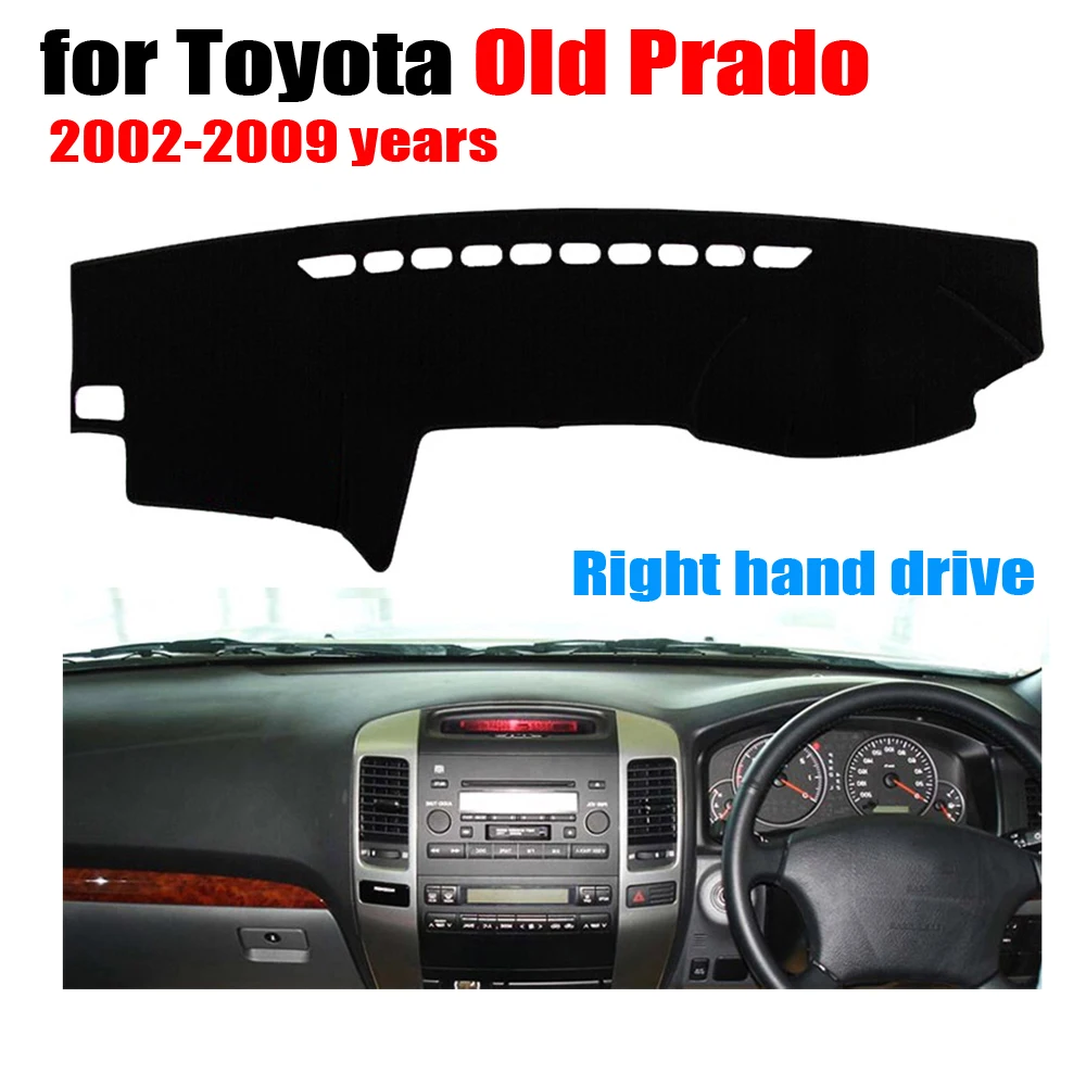 Коврик для приборной панели автомобиля TOYOTA Old PRADO 2002 2009 лет коврик правого руля