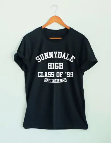 Sunnyale HIGH SHIRT BUFFY THE Охотник на вампиров футболка унисекс серии TEE2019 модный бренд 100%