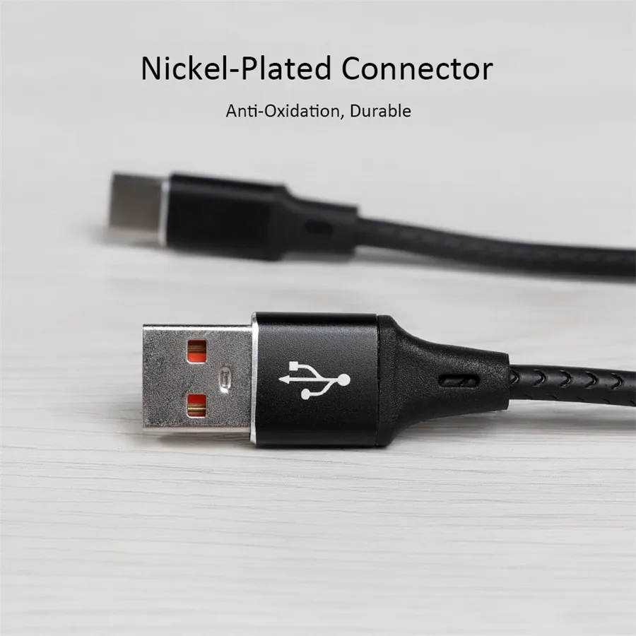 Шейные скобки... мобильный телефон кабели TPE Emboss 5 V 2A USB C кабель для samsung S9 huawei Nova Тип
