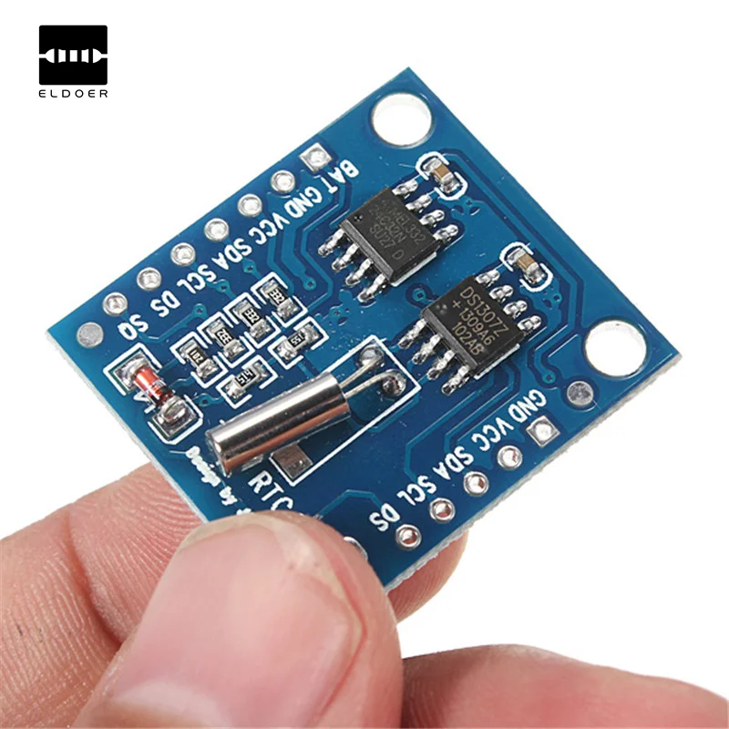 Новый DIY электрический блок I2C RTC DS1307 AT24C32 модуль часов в реальном времени для Arduino