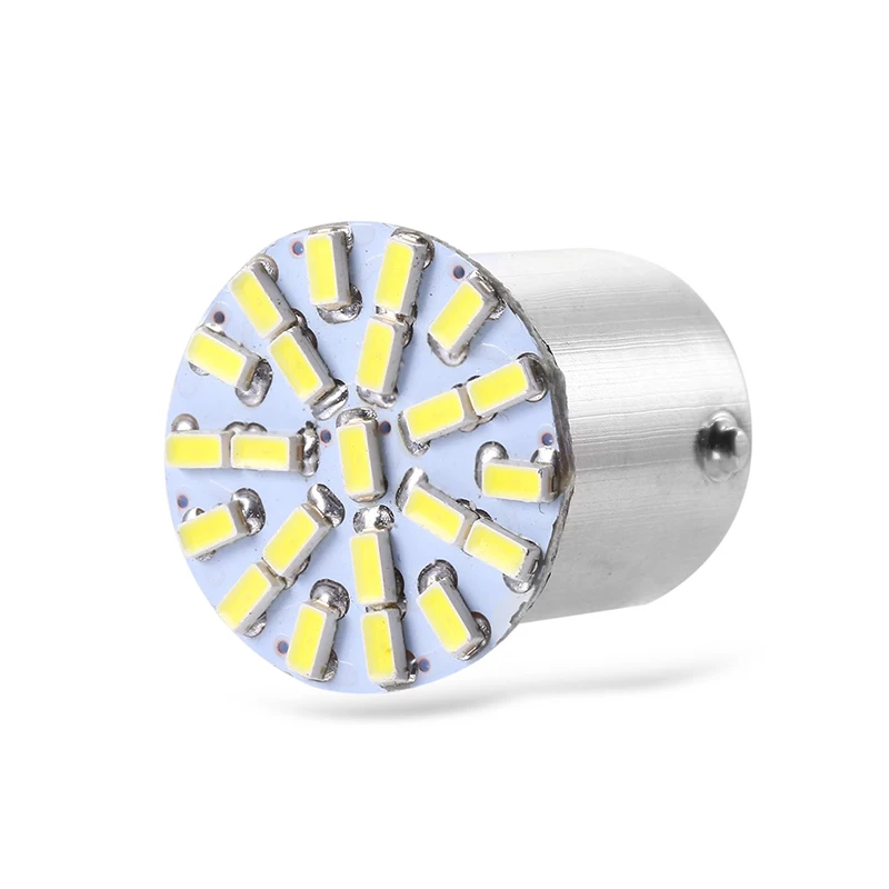 Светодиодный лампы BA15S 1156 3014 22SMD светодиодный поворотник световой сигнал заднего