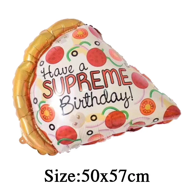 Воздушные шары для вечеринки на день рождения крем пончиков гамбургеров